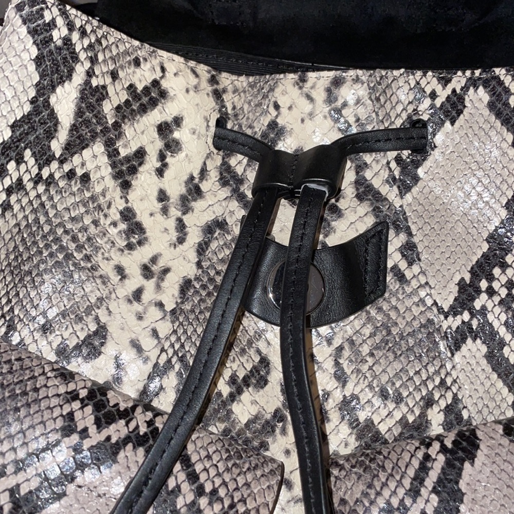 Allsaints Silver Snake Backpack - Picture 4 of 9